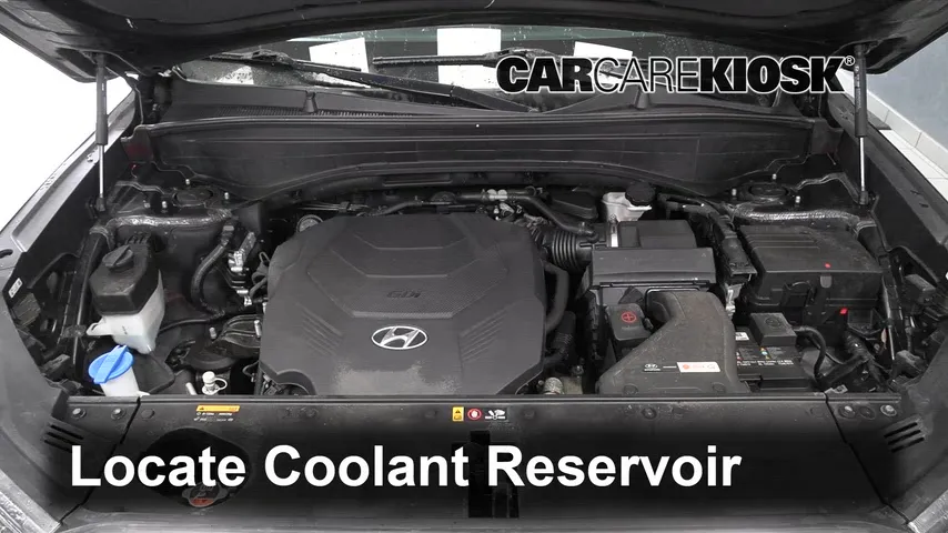 2020 Hyundai Palisade SEL 3.8L V6 Refrigerante (anticongelante)